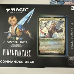 FINAL FANTASY Commander Deck - Counter Blitz