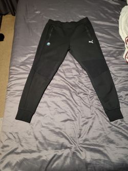 Mens Puma Black BMW Motorsport Slim Fit JoggersIn  Great Condition 