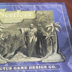 Settlers Of Canaan - Complete Board Game