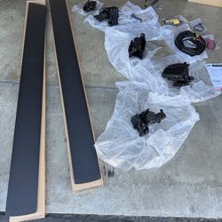 Body Armor 4x4 E-Power Running Board Steps-Black 21-24 Bronco 4dr FB-4500