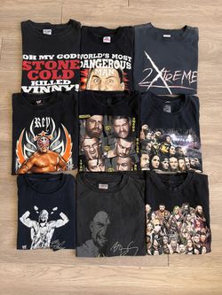Vintage WWE Wrestling Shirts 