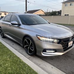 2019 HONDA ACCORD SPORT 4 Cyl automatic 4 door  Smog done  91,xxx miles on it  Great economic transportation  Running great  Alarm control  Spacious  