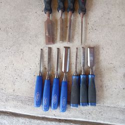 Nicholson and marples wood chisel tools