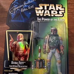 Jeremy Bulloch SIGNED Star Wars “Power Of The Force” Sealed Action Figure