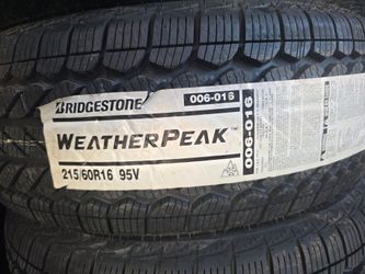 Bridgestone new tires 215.60.16