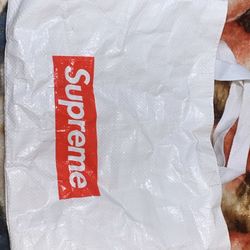 Supreme Box Logo White  S/M Tote 