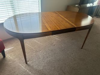 Solid wood table
