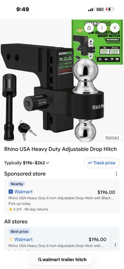 Trailer hitch $130