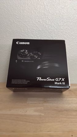 Canon PowerShot G7X Mark III TikTok Vlogger Camera DSLR YouTube Influencer