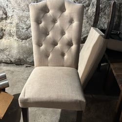 Wood Brown Dining Chairs