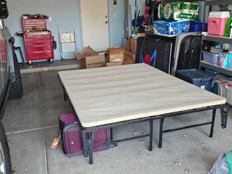 Collapsible Queen size bed frame/platform.