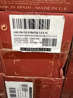 Hampton Stratus Field Tile 3x6 – 116 Pieces