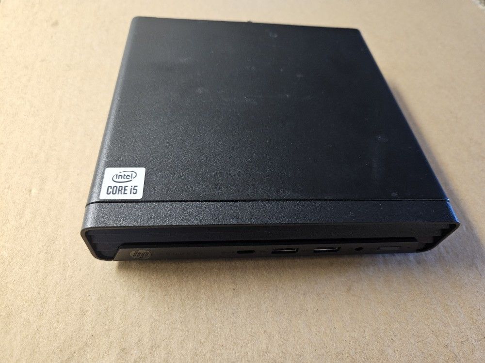 Hp Elitedesk Mini Desktop G6 800 i5 32gb Ram 512gb SSD Drive Win 11Pro MS Office