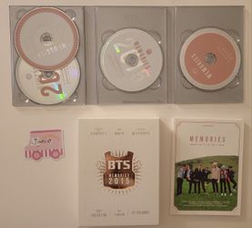 BTS 2015 memories DVD