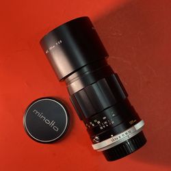 Minolta Tele Rokkor 135mm 3.5 Lens 