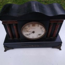 Antique Waterbury Mantle Clock 