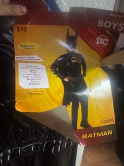Rubies Boys Batman Halloween Costume