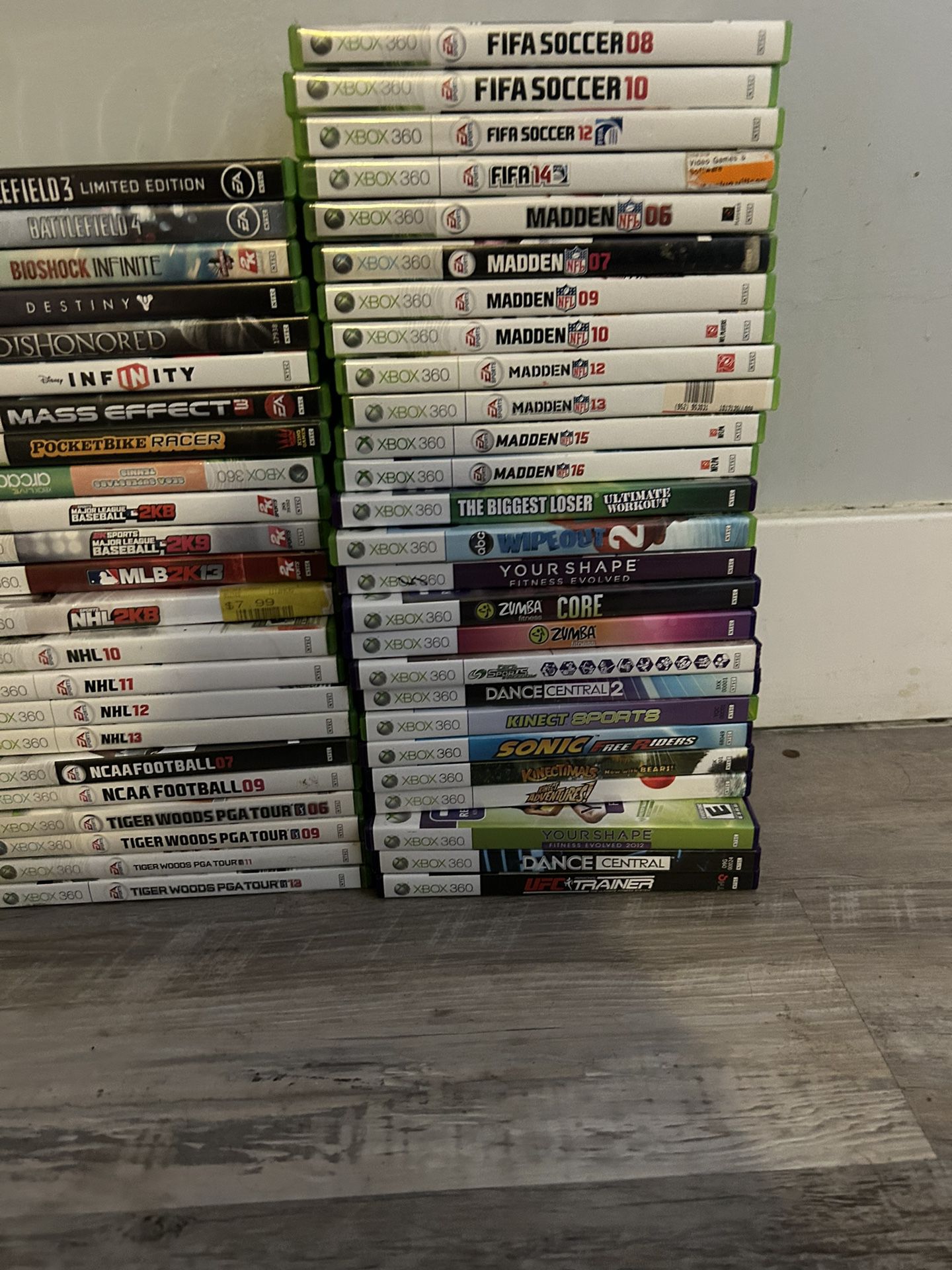 Xbox 360 Bundle Lot Of Games Savings