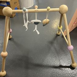 Plantoys Wooden Baby Gym