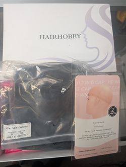 HairHobby 1 HD Lace Bang Wig New 100% Natural Human Hair