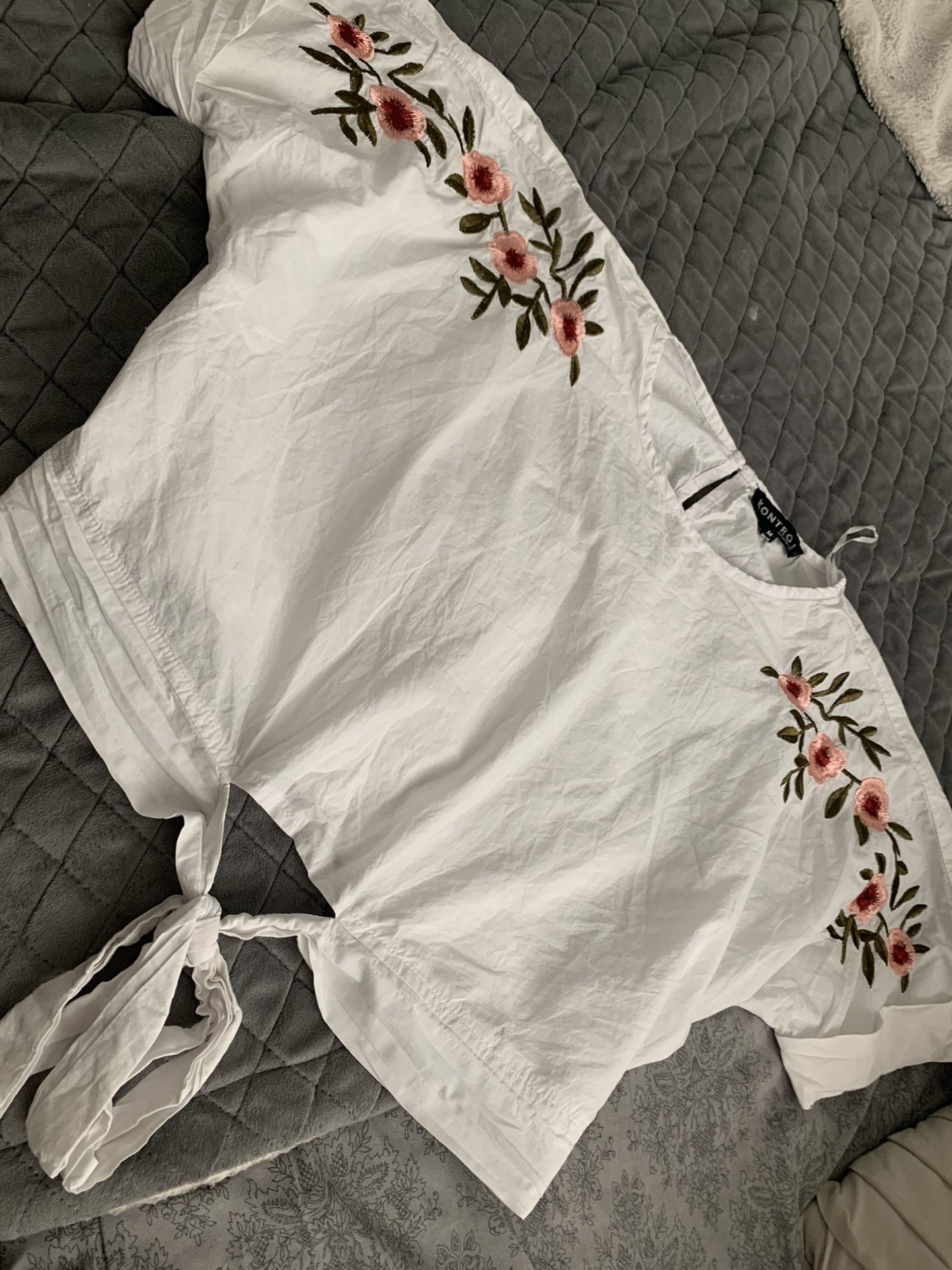 White flora Shirt