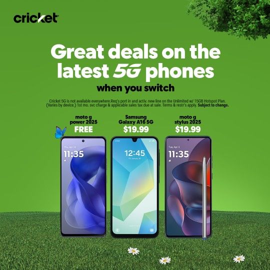 New 2025 5G Phones!