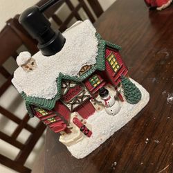 Christmas soap dispenser 