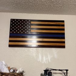 Wooden Flag 