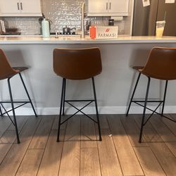Bar Stools (Set of 3)