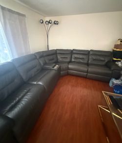 Leather Sectional Sofa