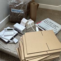 Shipping Kit - Rollo Printer, Scale, Labels, Boxes, Packing Materials