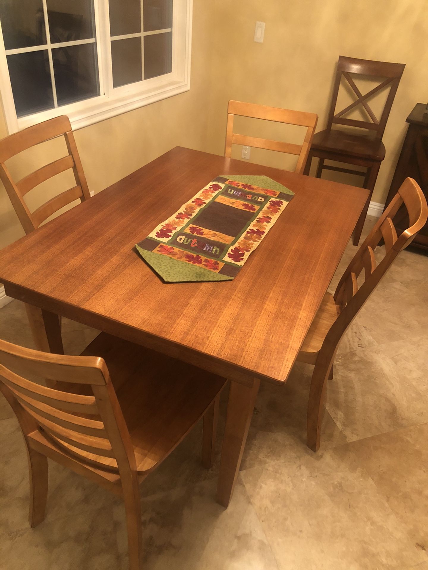 Dining Set 5 pc wood