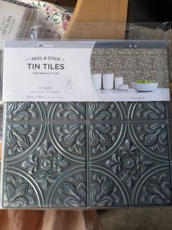 Tin Tile Peel And Stick