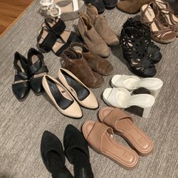 Womens Shoes Lot Sizes 6.5-7