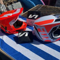 BrandNew Fox V1 Helmets