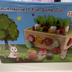 Montessori Wooden Garden Toy for Baby Boys Girls