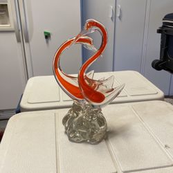 Crystal Swan Table Decoration 