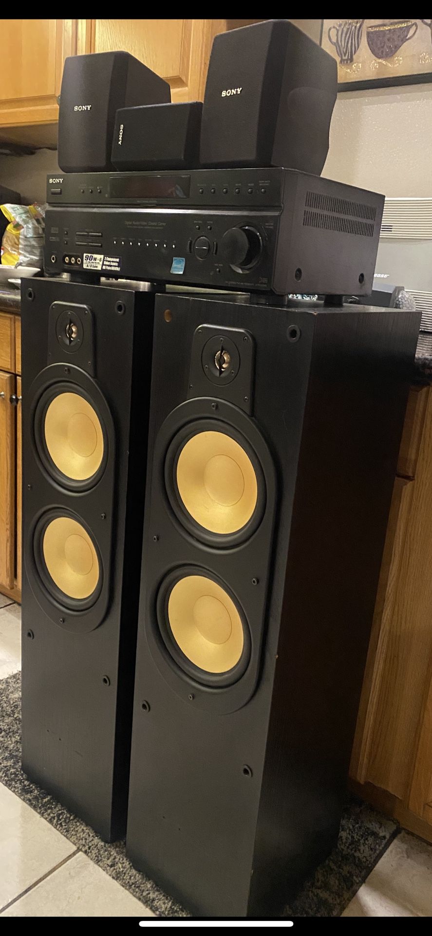 Sony System AVR w/speakers / Bluetooth