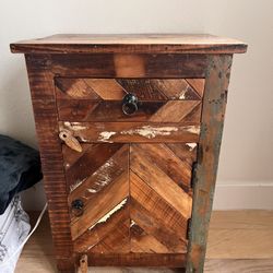 Wooden Side Table - Set of 2