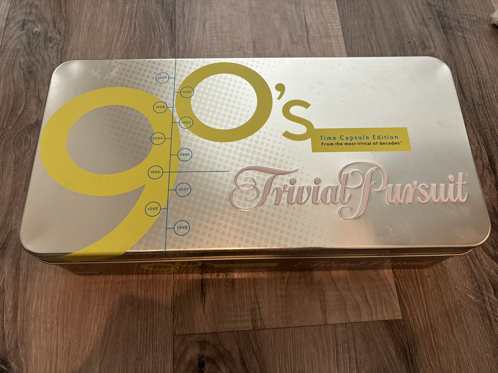90s Trivial Pursuit Game