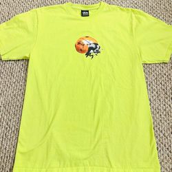 Stussy Ladybug Graphic Tee 'Keylime' DEADSTOCK Men’s Size Medium 
