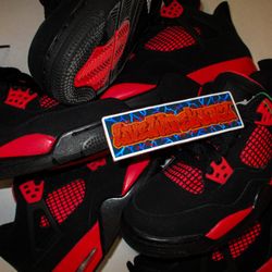 Air Jordan Retro 4 “Red Thunder” *multiple sizes*