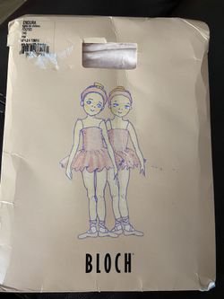 Bloch Girls Pink Tights 38-55lbs  NEW