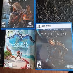 PS5 GAMES BUNDLE $75 FINAL PRICE SAME DAY SHIPPING 