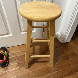 Wooden Bar Stool 