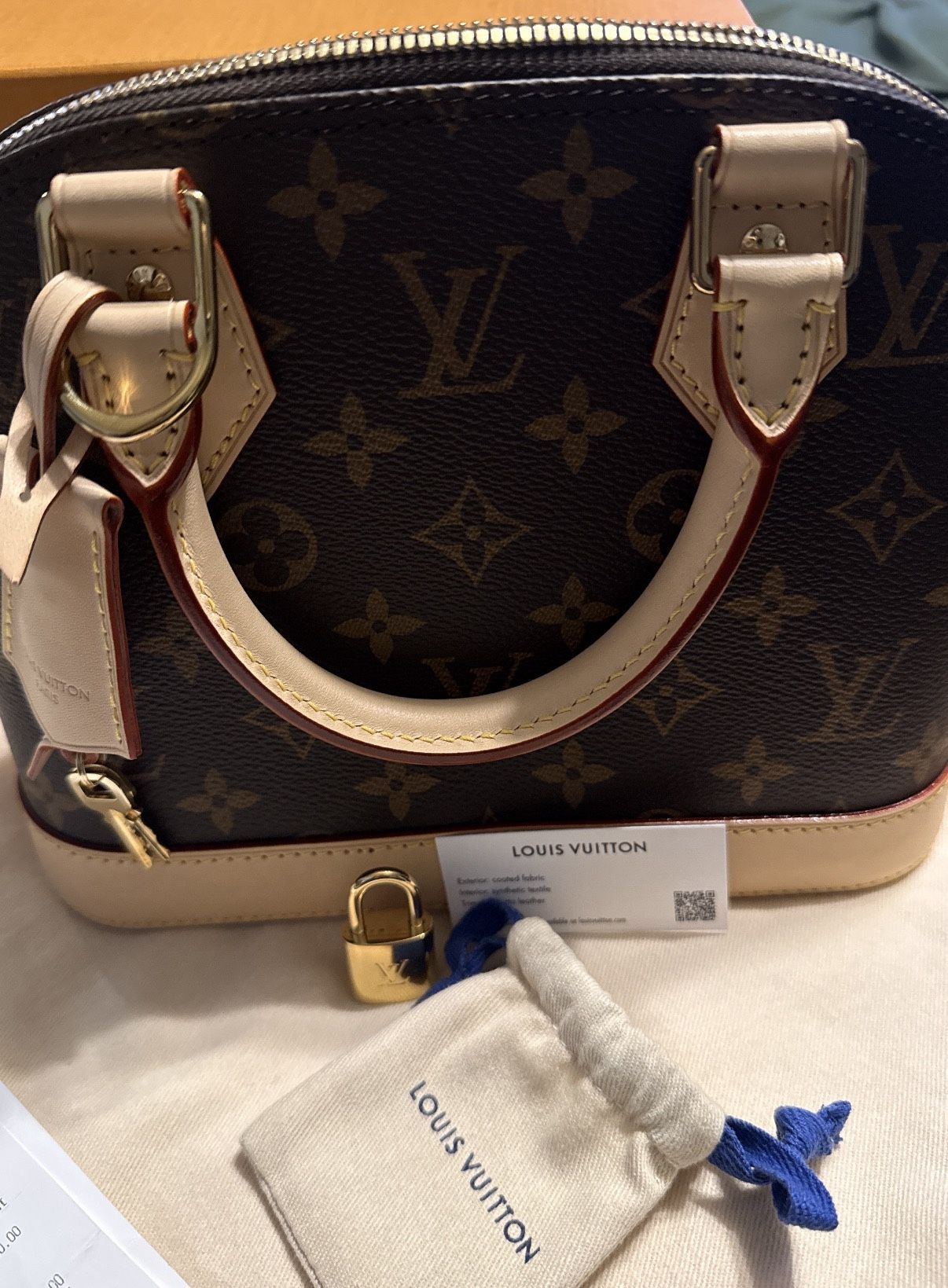 New, In Box!! Louis Vuitton Alma 