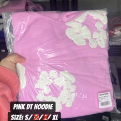 Pink Denim Tears Hoodie 