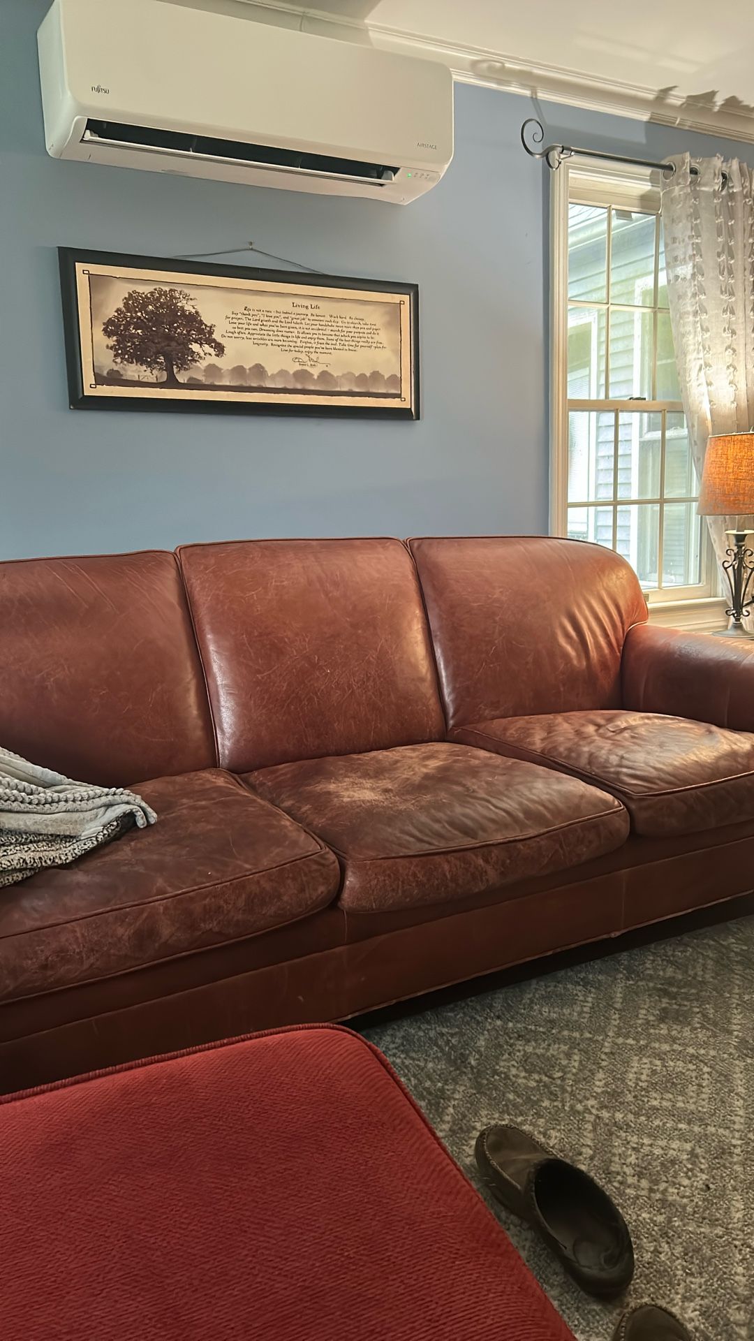 Leather Couch