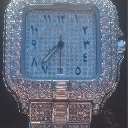 Cartier Santos With Arabic Dial