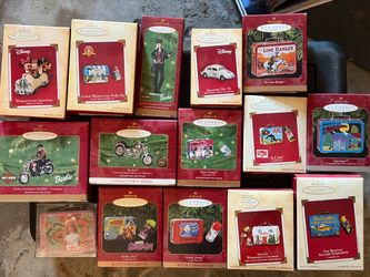 (17) Brand New Hallmark Ornaments (Vintage, All New In Box)